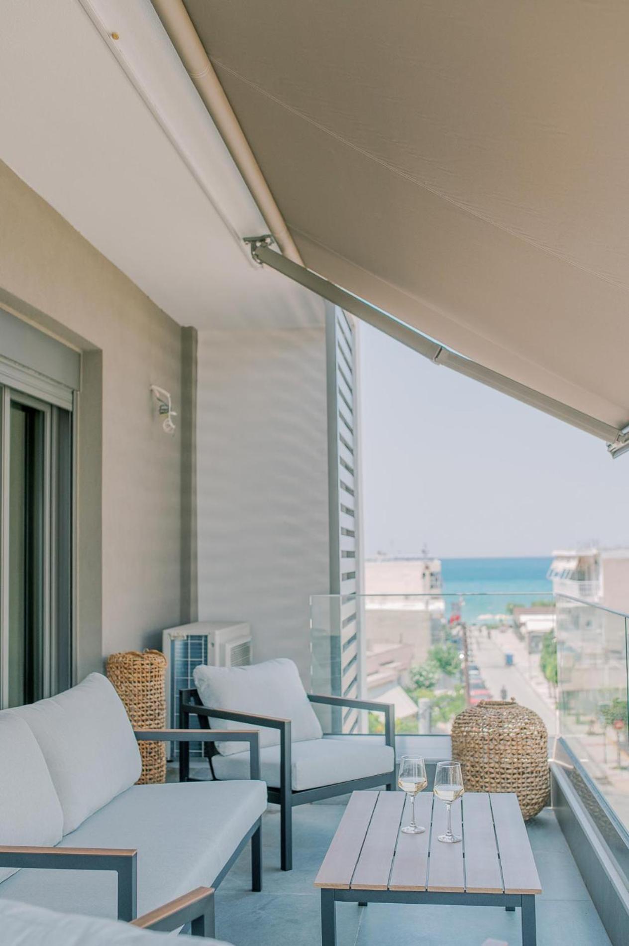 Hama Luxury Seaside Apartments Corinth Экстерьер фото